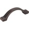 Elements 3" Center-to-Center Brushed Oil Rubbed Bronze Arched Seaver Cabinet Pull 511-3DBAC - alternate 1